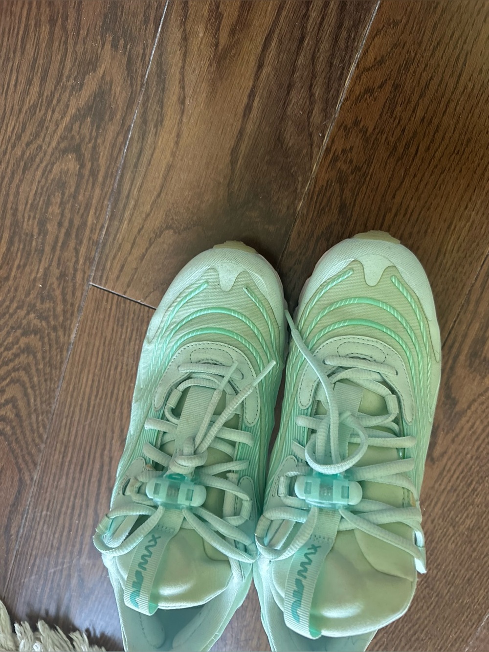 Nike Mint Green Slip-On Sneakers